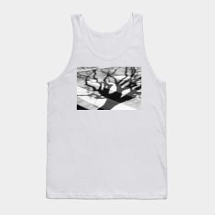 zebra crossing, tree shadow Tank Top